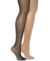 Hue Women's Age Defiance Control Top Pantyhose In Tan