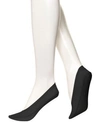 Hue Women's Perfect Edge Liner Socks U12763 In Black