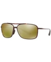 Maui Jim Kaupo Polarized Sunglasses, 437 In Brown / Grey Polar