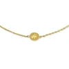 Vintouch Italy Luccichio Gold Vermeil Citrine Choker