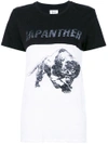 ZOE KARSSEN ZOE KARSSEN JAPANTHER PRINT T-SHIRT - BLACK,PS18100712634664