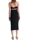 Alexander Wang T Alexanderwang.t Black Strappy Cami Tank Dress In Black