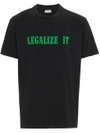 PALM ANGELS Legalize It print t-shirt,PMAA001S18084055108812521630