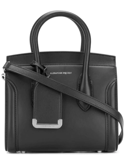 Alexander Mcqueen Heroine 30 Tote In Black