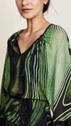 ROBERTO CAVALLI CHIHULY KNITTED BLOUSE