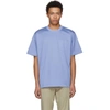 SACAI Blue Basic Cotton T-Shirt,18-01599M