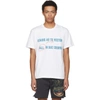 SACAI White 'Stasis As To Vector' T-Shirt,18-01592M