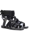 JIL SANDER LEATHER SANDALS,P00292898-9