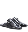 JIL SANDER LEATHER SLIPPERS,P00292880