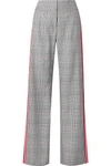 Monse Striped Prince Of Wales Checked Woven Wide-leg Pants