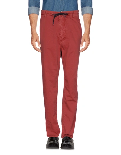 Antony Morato Trousers In Brick Red