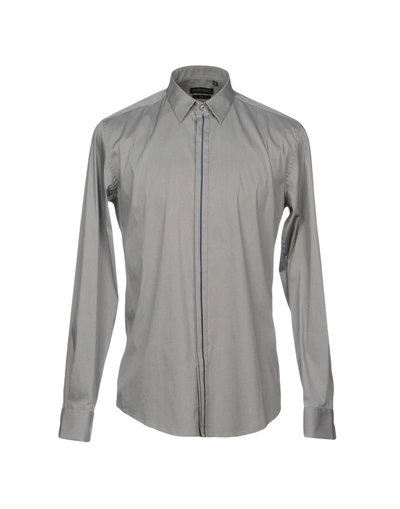 Antony Morato Solid Colour Shirt In Grey