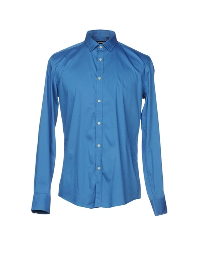 Antony Morato Solid Colour Shirt In Blue