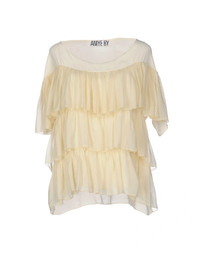 Aniye By Blouse In Light Yellow