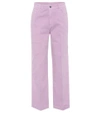 STELLA MCCARTNEY CROPPED FLARED JEANS,P00295009