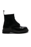 Dr. Martens' Black Eight-eye 1460 Mono Boots In Black Mono