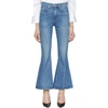 BROCK COLLECTION BROCK COLLECTION BLUE BELLE JEANS,R18.DE07.376