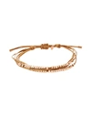 FOSSIL FOSSIL FASHION WOMAN BRACELET COPPER SIZE - SOFT LEATHER, BRASS,50163705WS 1