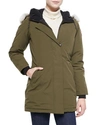 Canada Goose Victoria Fur-hood Parka Jacket In Mid Gray