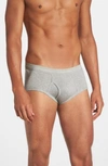 Calvin Klein Men's Classic Briefs 4-pack U4000 In Black/ Grey/ White