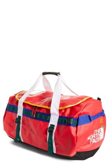 The North Face Medium Base Camp Duffel Bag Red In Tnf Red Modesens