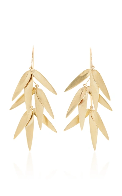 Annette Ferdinandsen Exclusive: Golden Bamboo Cluster Earring