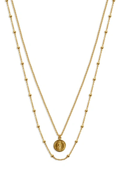 Argento Vivo Guadalupe Multistrand Necklace In Gold
