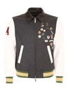 DSQUARED2 JACKET WITH PINS,10336914