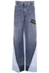 DOLCE & GABBANA HIGH-WAISTED JEANS WITH PATCHES,FTAYHD G8W76 S9001