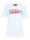DSQUARED2 PRINTED T-SHIRT,10189704