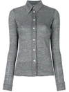 ALEXA CHUNG button-down fitted shirt,1704JE42NY903100012632998