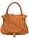 Chloé Marcie Small Double Carry Tote In Tam