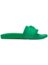 Versace Men's Medusa & Greek Key Shower Slide Sandals In K3z