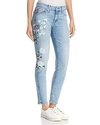 7 FOR ALL MANKIND THE ANKLE SKINNY IN RADIANT WYTHE W FLORAL,AU8121594A