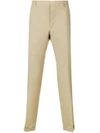 PRADA STRAIGHT CUFFED TAILORED TROUSERS,UPA762S142RO112636141