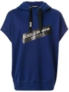 DOLCE & GABBANA graphic logo hooded pullover,G9KR6TFU7DU12636458