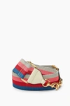 REBECCA MINKOFF Rainbow Webbing Guitar Strap