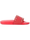 VALENTINO GARAVANI Valentino Garavani Rockstud slide sandals,PW2S0076PVS12637503