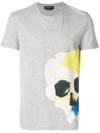 ALEXANDER MCQUEEN skull print T-shirt,463984QKZ6112641380