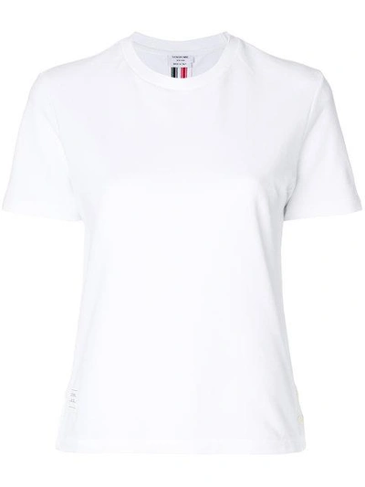 Thom Browne Relaxed-fit Cotton T-shirt In White