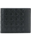 FERRAGAMO embossed Gancio wallet,68909212639870