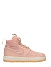 NIKE LUNAR FORCE 1 DUCKBOOT PINK LEATHER trainers,10357775