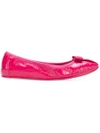 FERRAGAMO elasticated Vara ballerina shoes,68649812640077