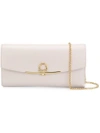 FERRAGAMO SALVATORE FERRAGAMO GANCIO SHOULDER BAG - NEUTRALS,68329512640072