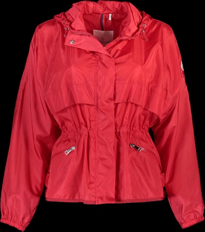 Moncler Jais Belted Utility Jacket In Red