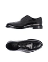 Tod's Classic Leather Brogue Shoes With Polished Finish In Black