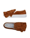 JOSHUA SANDERS JOSHUA*S WOMAN SNEAKERS CAMEL SIZE 8 LEATHER,11337707QC 9