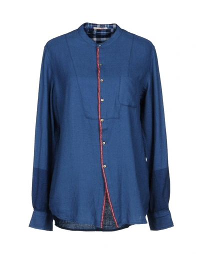 Péro Shirts In Slate Blue