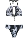 AMIR SLAMA FLORAL PRINT BIKINI SET,1003912400640