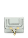 CHLOÉ Square Leather French Flap Wallet